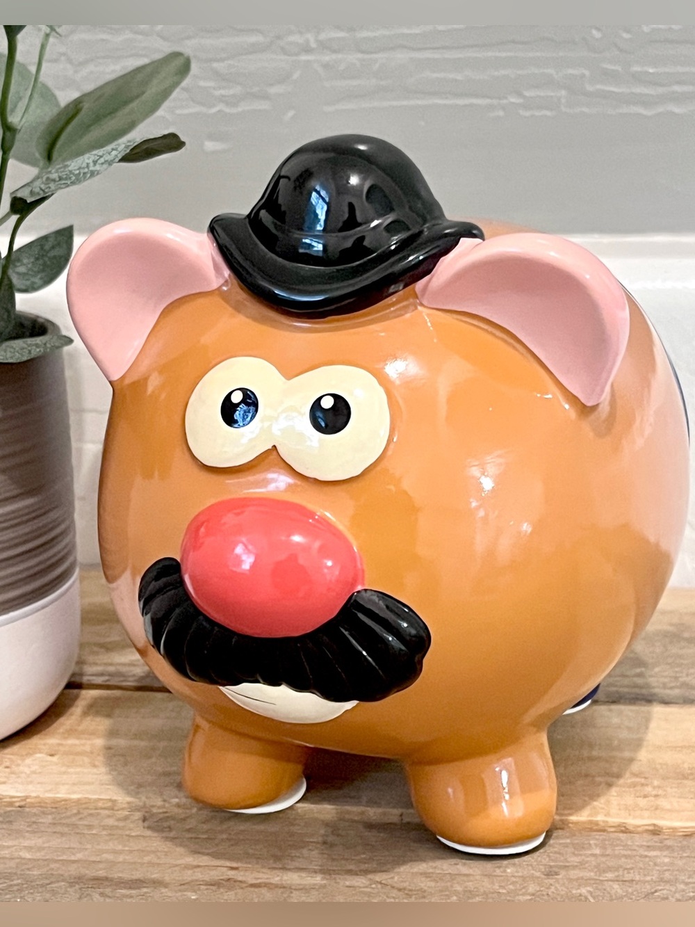 Toy Story Mr Potato Head Ceramic Piggy Bank Vintage Disney FAB Starpoint